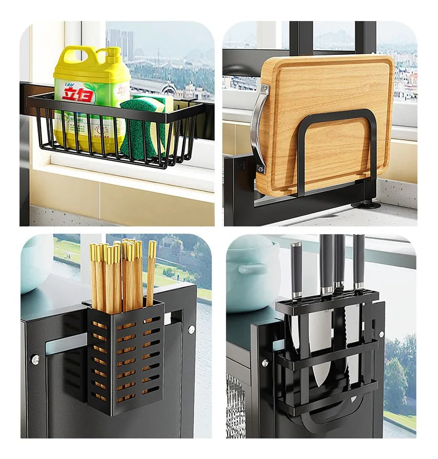 Escurridor De Platos Con Doble Almacenamiento