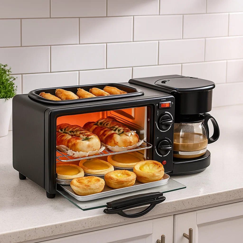 HORNO ELECTRICO 3 EN 1